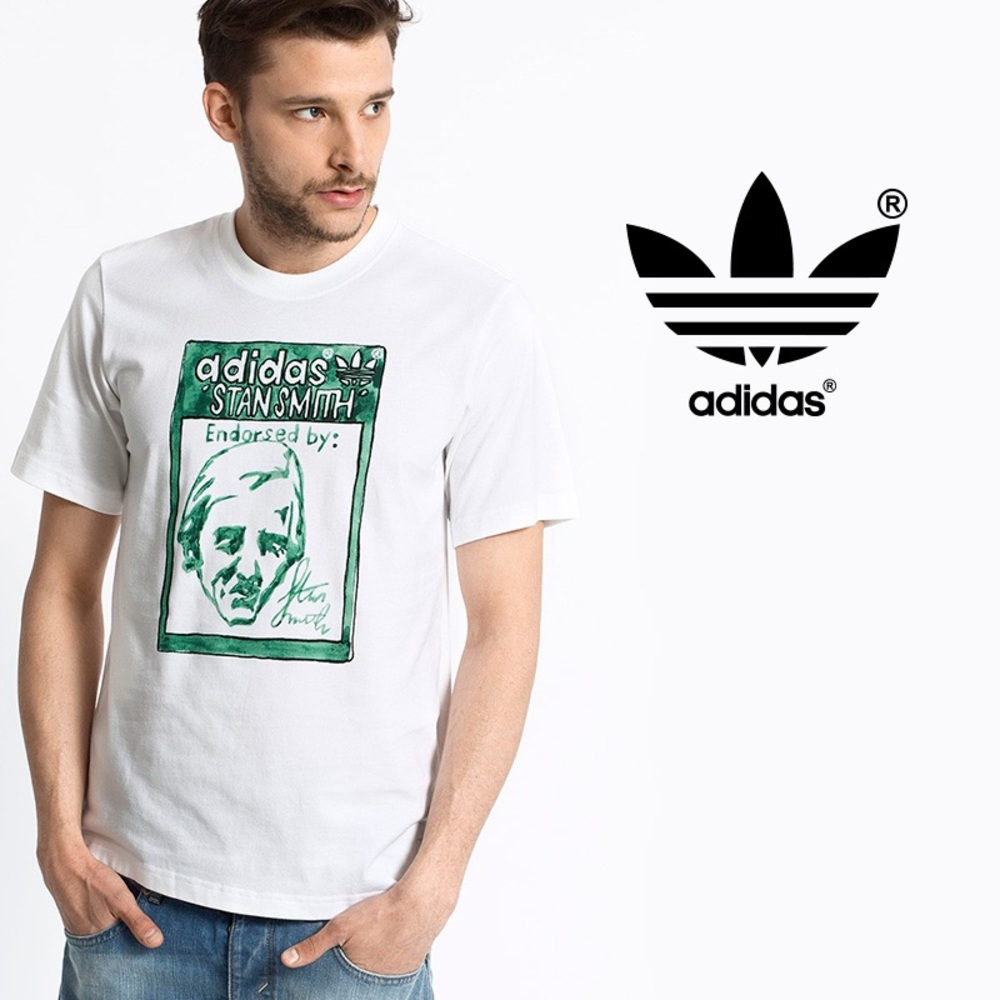 Adidas Originals Stan smith T shirt - Picture 1 of 4